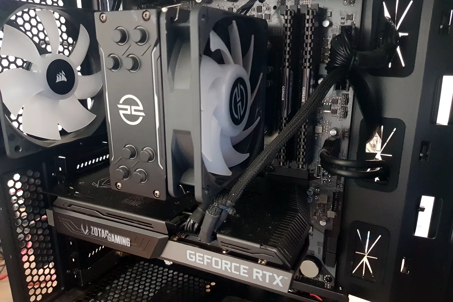 Gaming PC cooling and stability checks at the Birmingham workshop