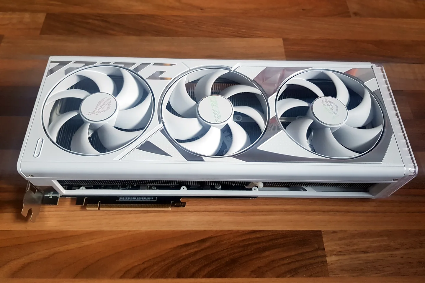 Graphics card tested for stability at the Birmingham workshop serving Longbridge customers
